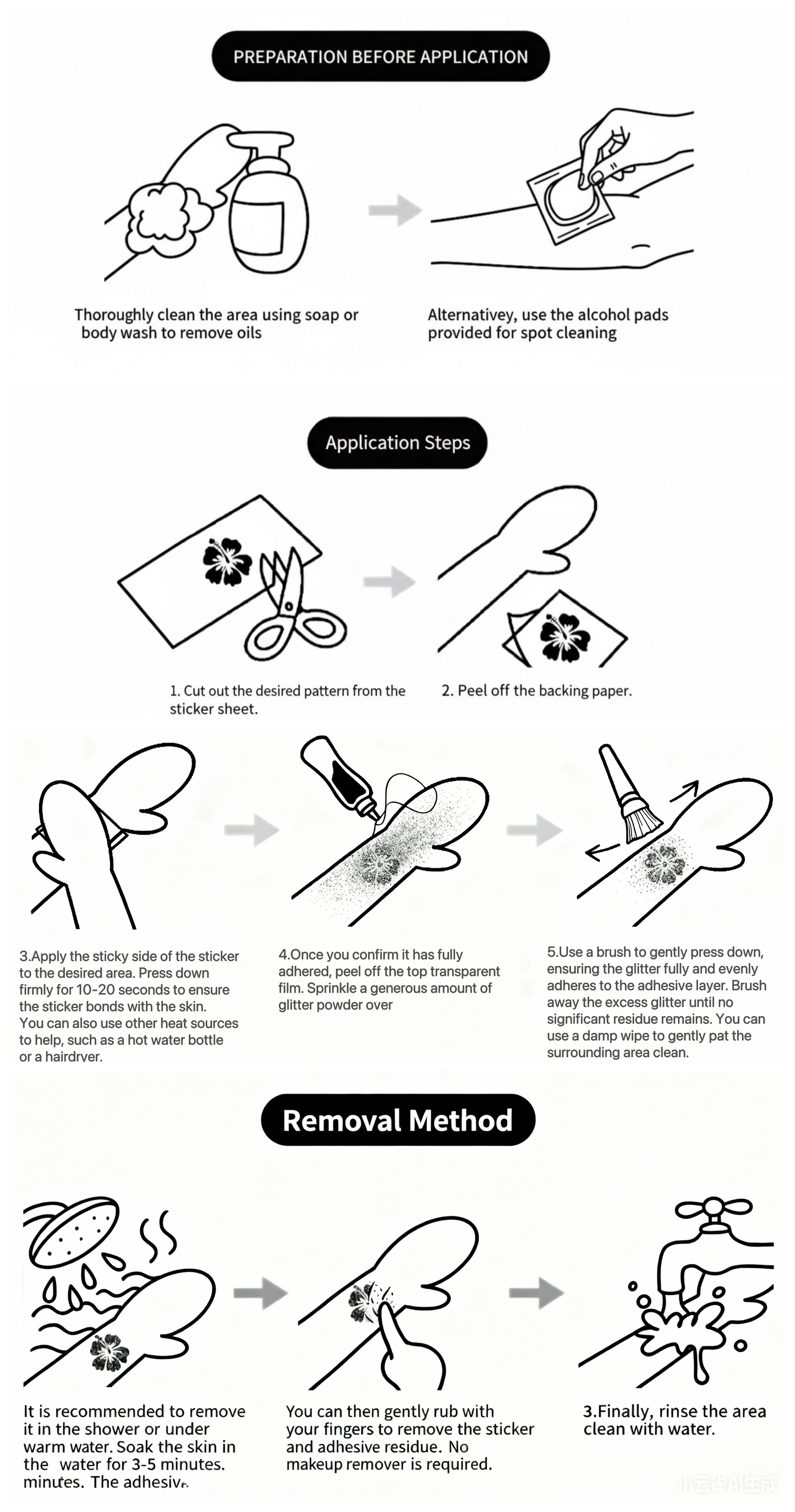 Sun-Kissed Glitter Kit